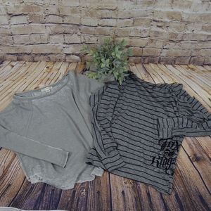 lot of two Fox and Billabong tops